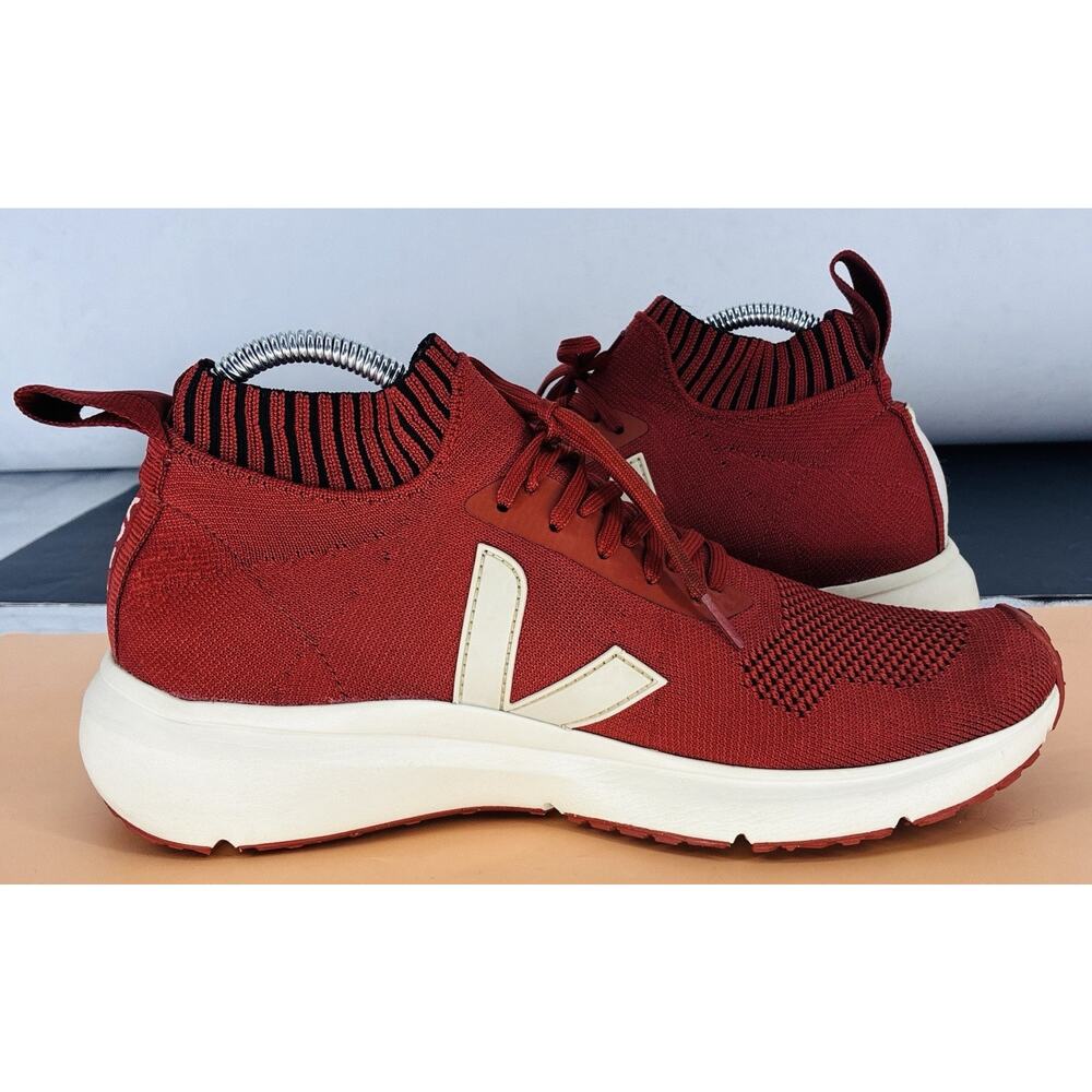 Mens Rick Owens X Veja Runner Mid V Knit Sz 8 EU 41 L Foam Run Lifestyle Snea - Picture 5 of 8